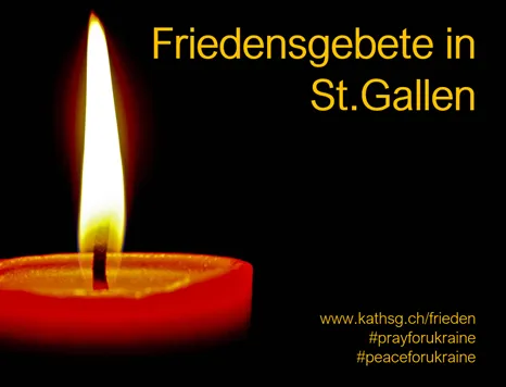 Kerze Friedensgebet (Foto: Kath. Kirche)