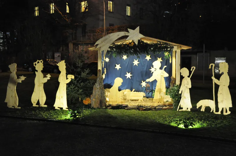 25-12 - Linsebühler Weihnachtskrippe (Foto: Kathrin Bolt) 25-12 - Linsebühler Weihnachtskrippe (Foto: Kathrin Bolt)